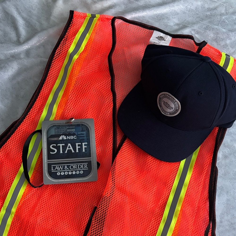 LAW & ORDER LIMITED Edition BUNDLE- Vest, Cap and Badge